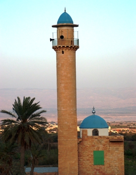 This photo of a mosque in Jericho, Palestine Territory, was taken by Ammar Abd of Jerusalem.